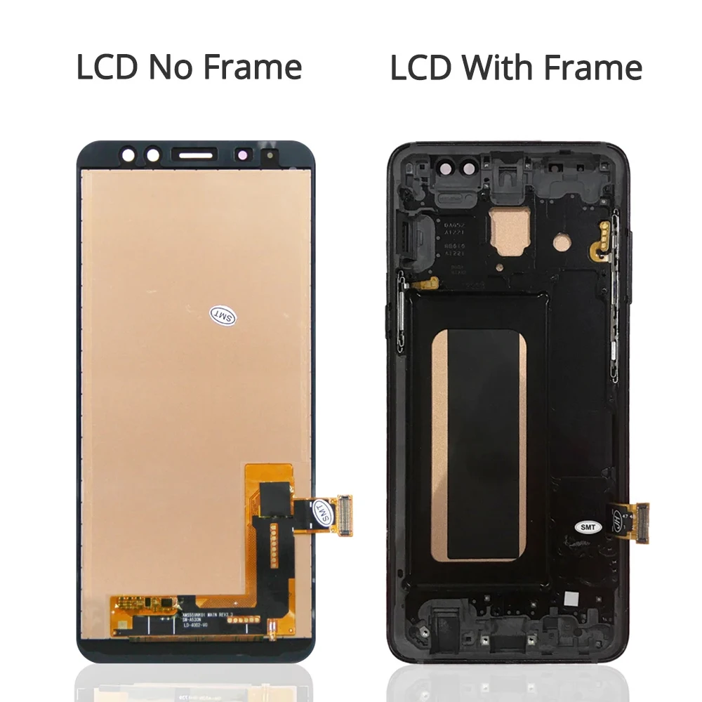 A530 A530F A530F/DS Display Screen Replacement for Samsung Galaxy A8 2018 A530 Lcd Display Digital Touch Screen Assembly