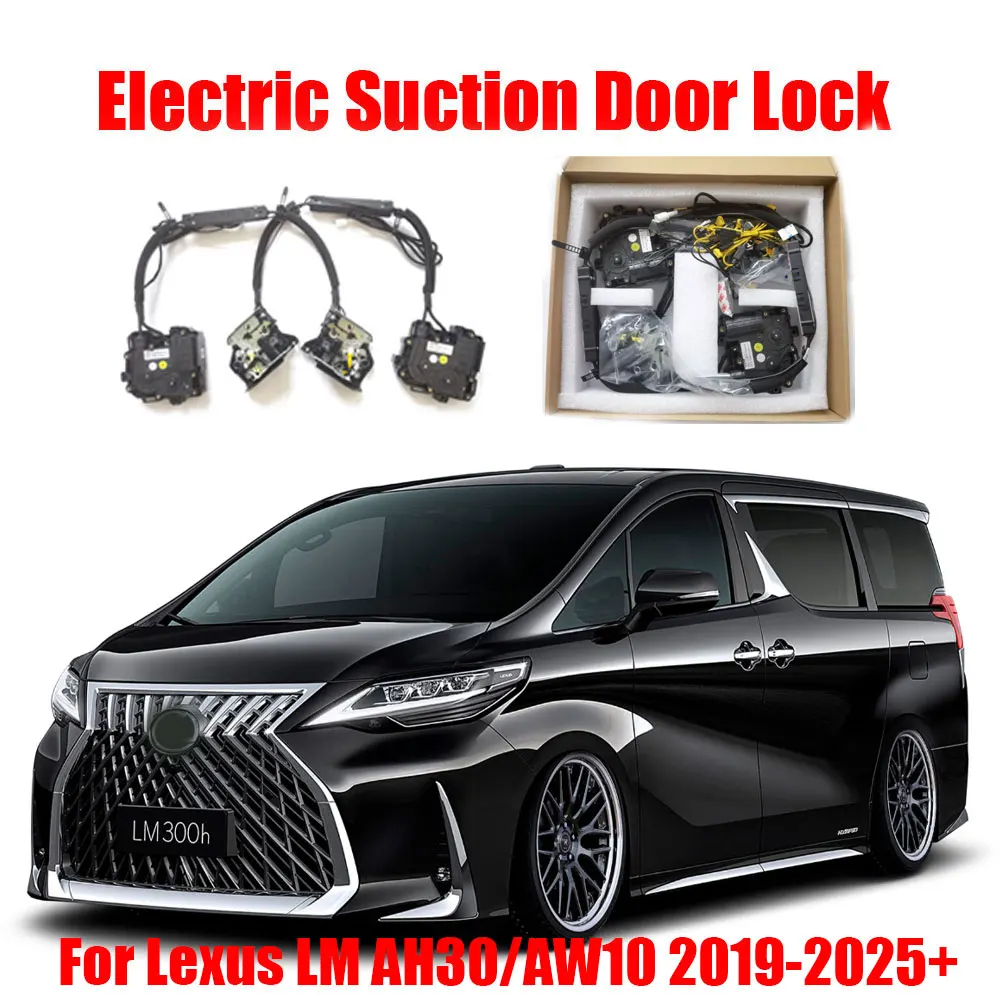 

For Lexus LM AH30/AW10 2019-2025+ Car Electric Suction Door Power-assisted Closing Door Soft-close Function