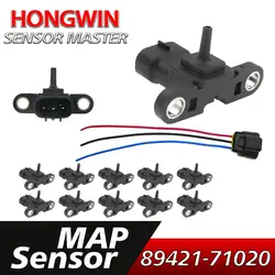 MAPA-Sensor e tomada de pressão da turbina para Toyota Avensis, Corolla, Hiace, Hilux, RAV4, verso, Yaris, 3.0L, 89421-71030, 89421-71020