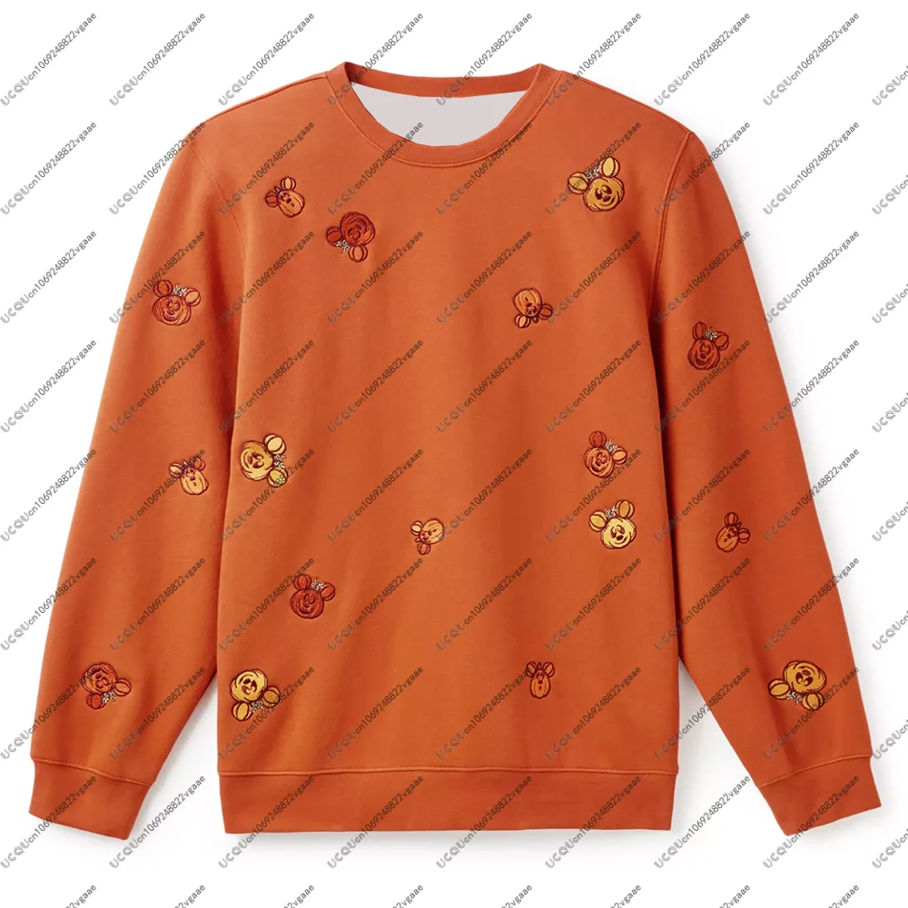 ديزني تي شيرت أفضل الكبار هدية Y2k رحلة الهالوين هوديي زوجين ميكي ميني ماوس جاك أو فانوس البلوز البلوز جديد