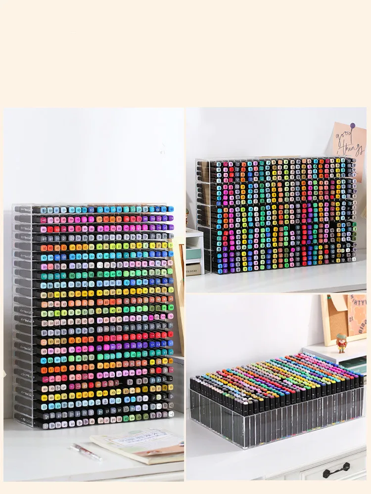 Desk Organizer Multi-functional Marker Pen Organizer Storage Holder Pencil Holder For School Supplies Stationery Office Stand