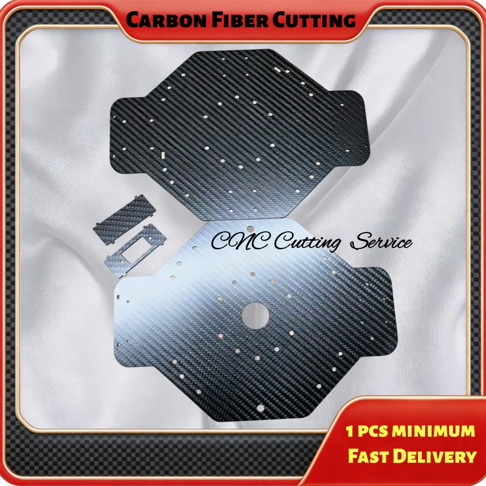 Customized Carbon Fiber Plate CNC Cutting Processing DIY Service Carbon Fiber Sheet Panel CNC Machining