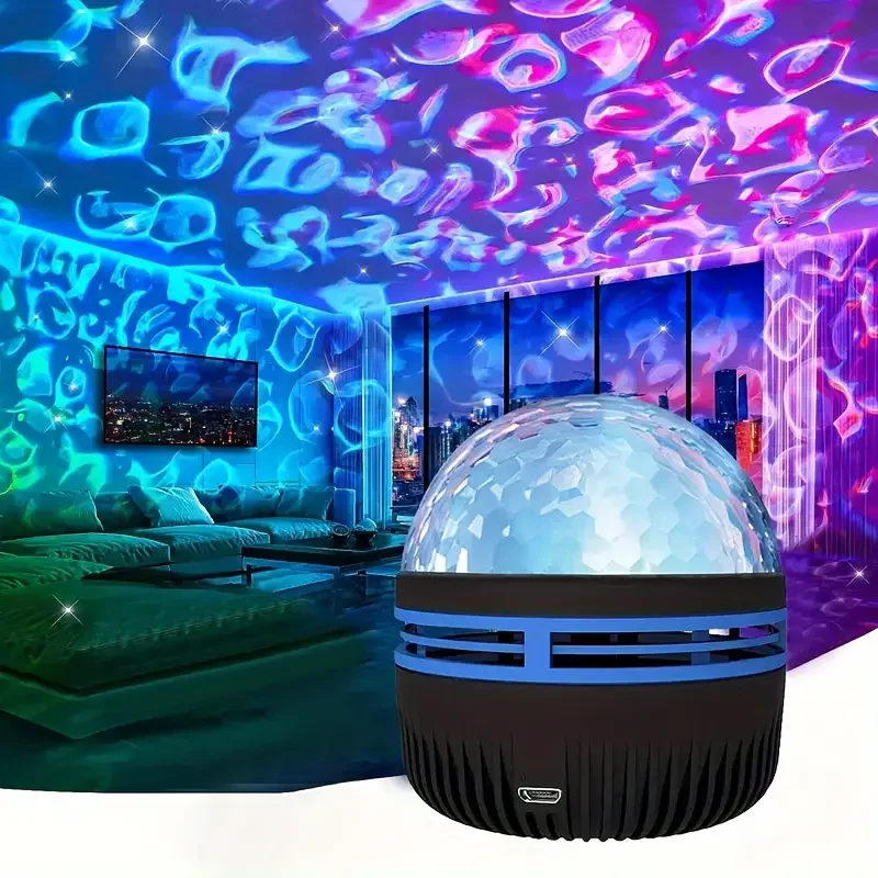 LED For Galaxy Star Projector with Remote Control - Multicolor Night Light for Bedroom Room Decor Perfect for Christmas