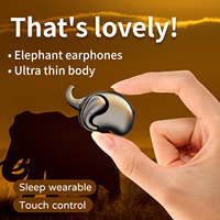 Wireless Bluetooth Earbuds, Mini Earphones,Invisible Sleep Headset,Ergonomic Fit,With Mic, for Running/Gym/Sports Headphones