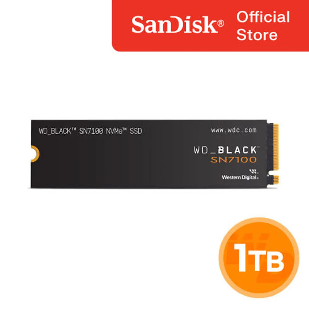 Wd Black Sn7100 Nvme 1Tb Ssd كضمان لمدة 5 سنوات