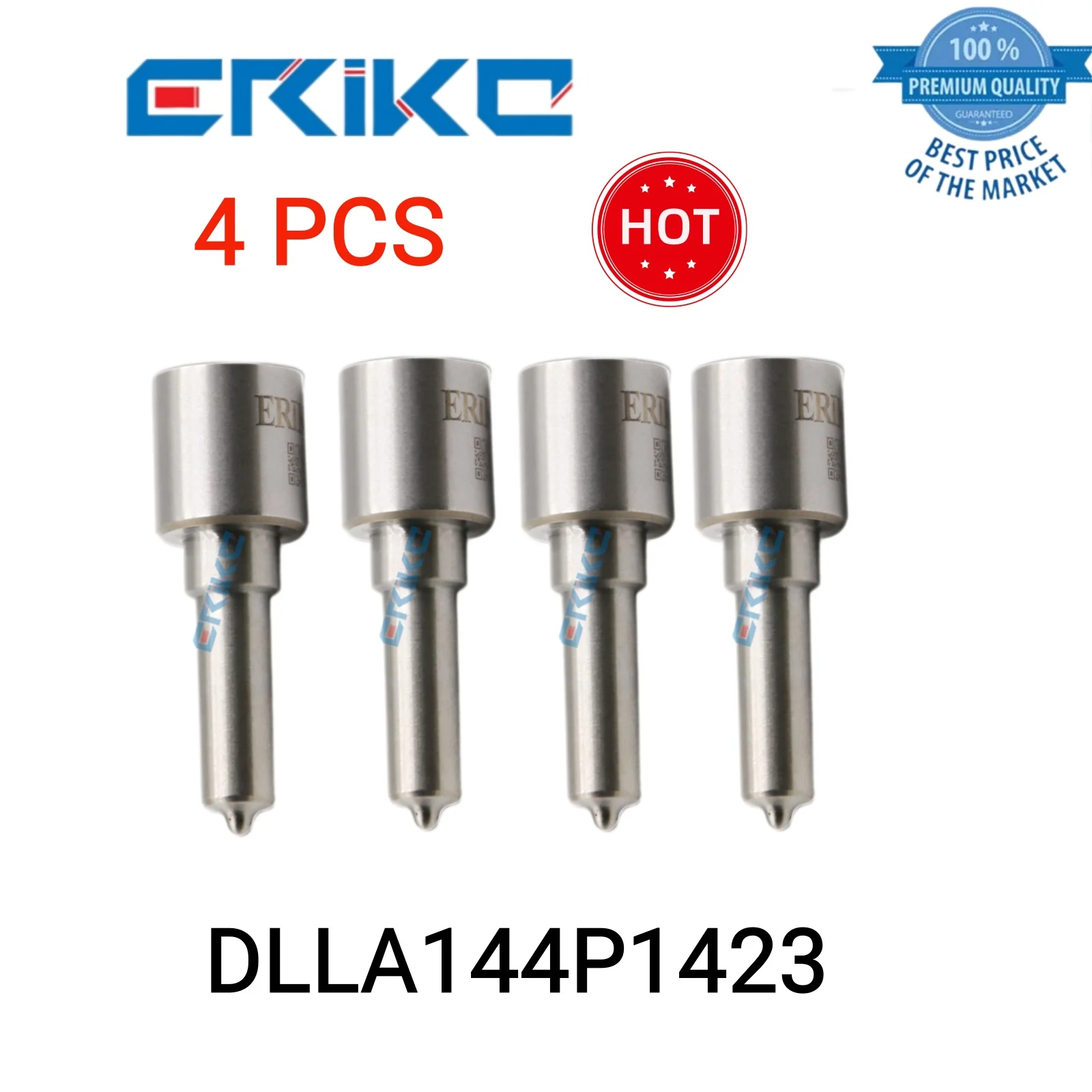 

4 PCS DLLA144P1423 Original Common Rail Nozzle DLLA 144 P 1423 Industry Spray Nozzle DLLA 144P1423 Parts Car Nozzle