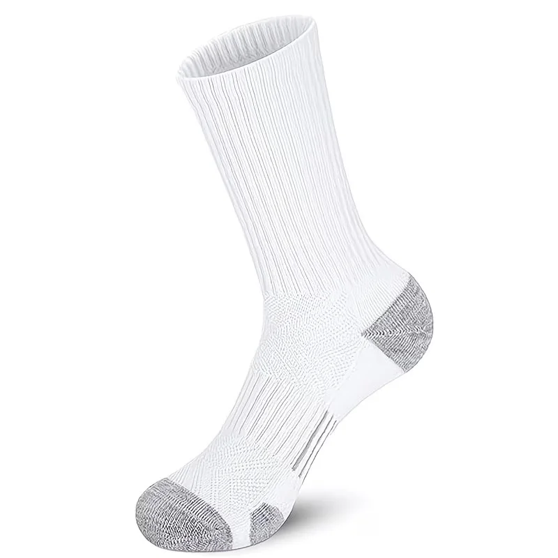 AliExpress XISHUNIAO 10 Pairs of Unisex Mid Calf Sports Socks Soft Comfortable White Crew Socks for Daily Wear Outdoors Cycling and Running