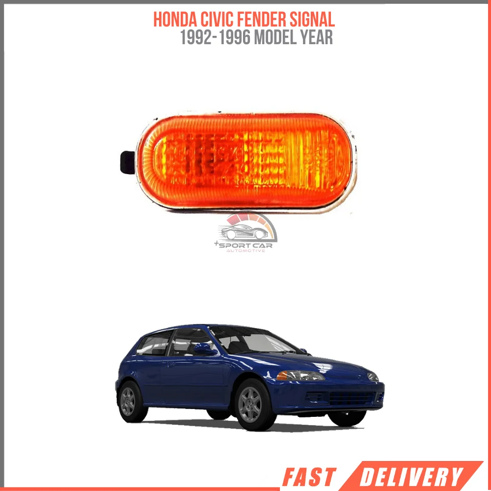 Untuk Honda Civic spatbor sinyal 1992-1996 Model Model kualitas tinggi suku cadang mobil kepuasan pengiriman cepat harga terjangkau