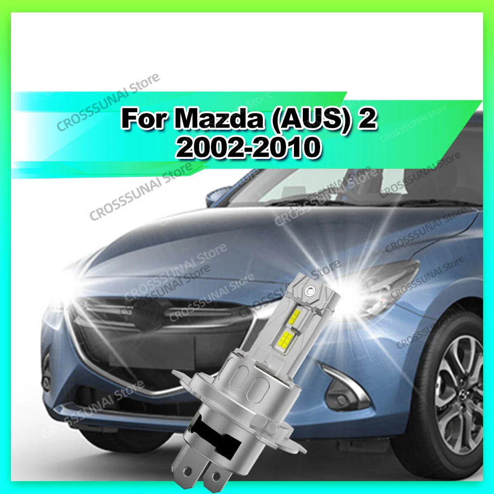 

2 шт. светодиодный луч HiLo для Mazda 2 AUS 2002 2003 2004 2005 2006 2007 2008 2009 2010