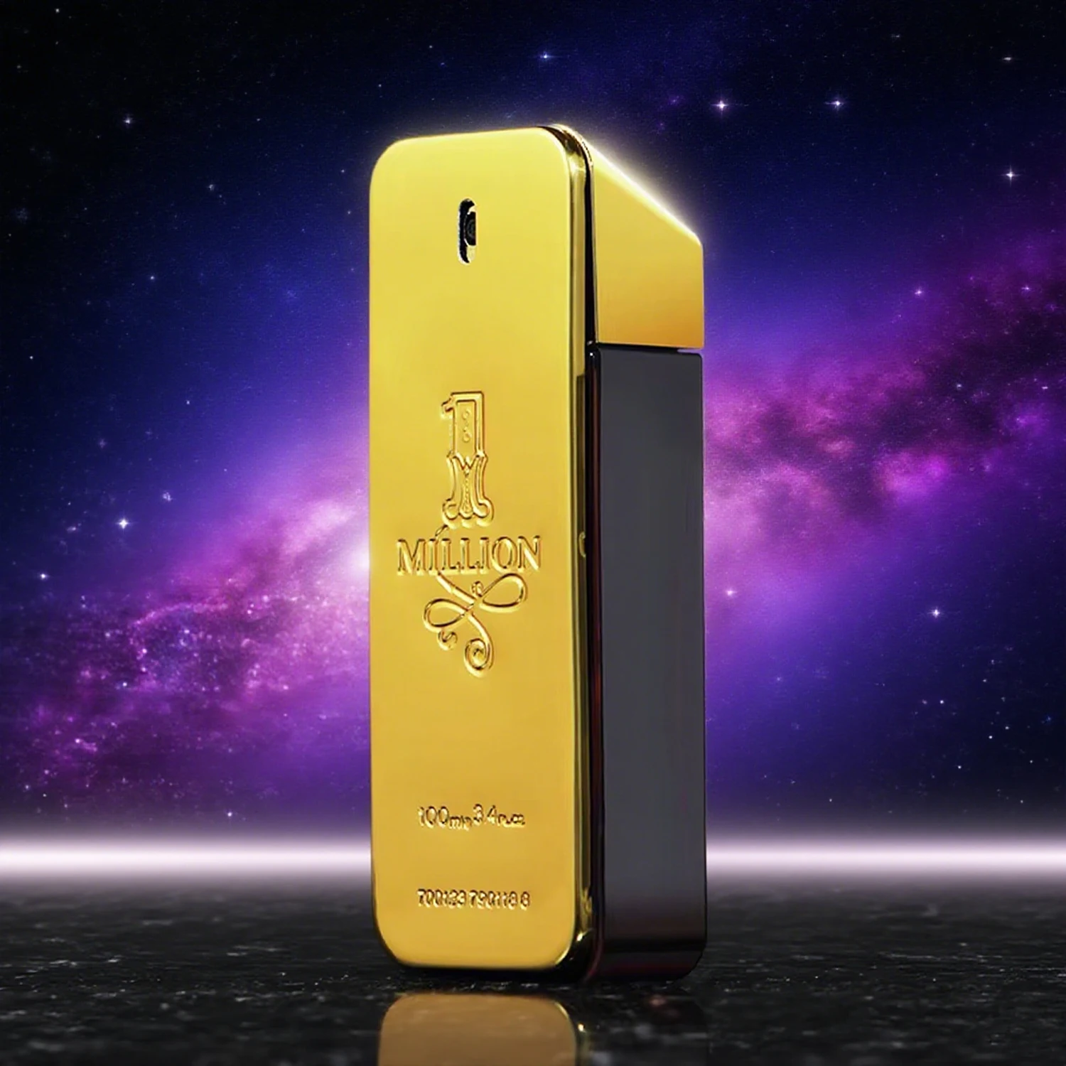 عطر المليونير الذهبي بخلاصة الطوب الذهبي، عطر خشبي غني وذكر يدوم طويلاً للرجال، 100 مل
