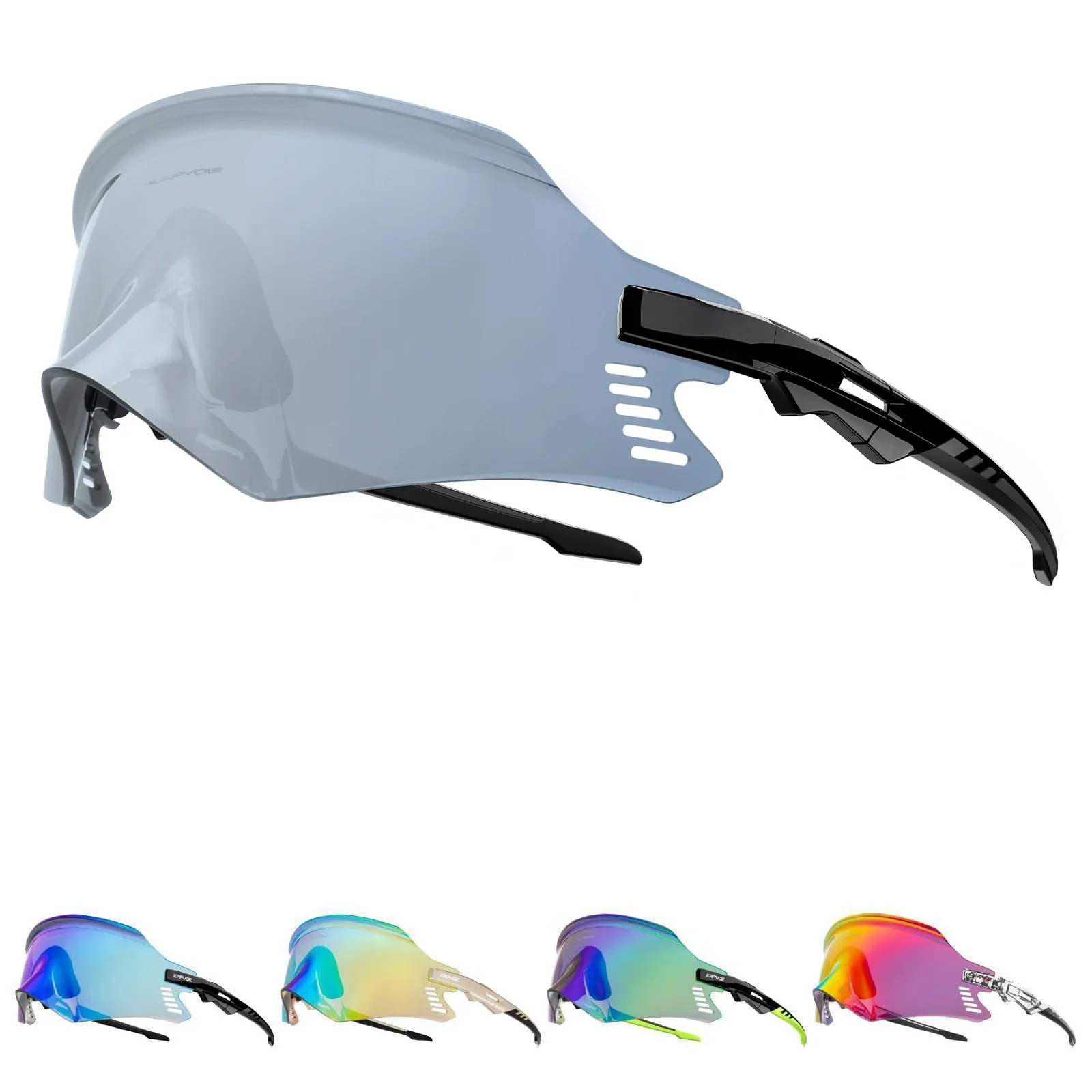 AliExpress kapvoe Kapvoe Cycling Glasses UV400 Men Bike Sunglasses Airbreathing MTB Eyewear Outdoor Sport Goggles Bike Glasses Oculos De Ciclismo