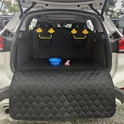 1pc Car Pet Mat, Waterproof And Dirty Resistant Trunk Mat Comes With Small Pocket Adjustable Rear Tail Box Car Box Mat