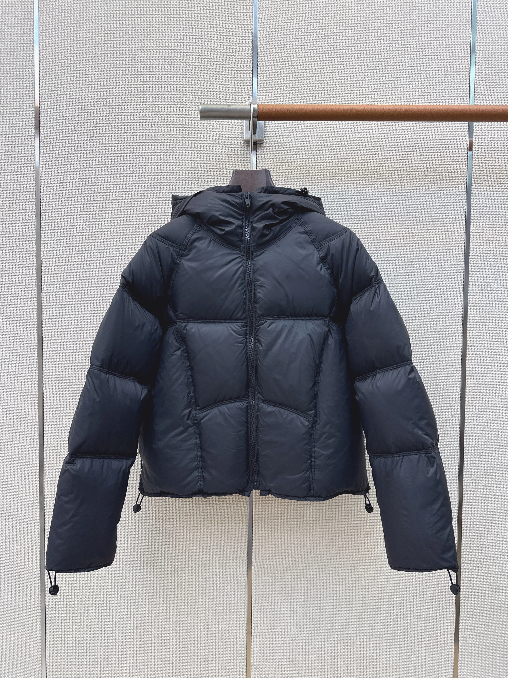 2026 Women Winter Hooded Short Drawstring Loose Warm Coat ZX5741