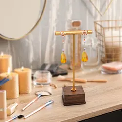 Soporte de exhibición de pendientes, estante de almacenamiento de exhibición de pendientes, pulsera, escaparate de venta