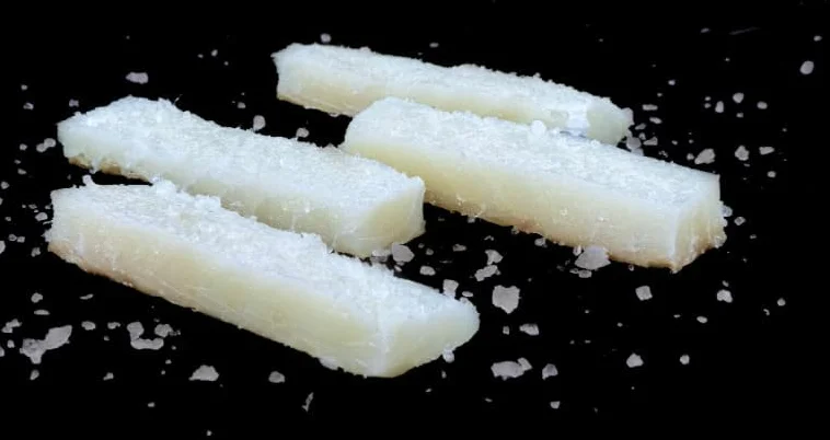 Faroe bacalhau varas com 400g, Enviado Mar Comer