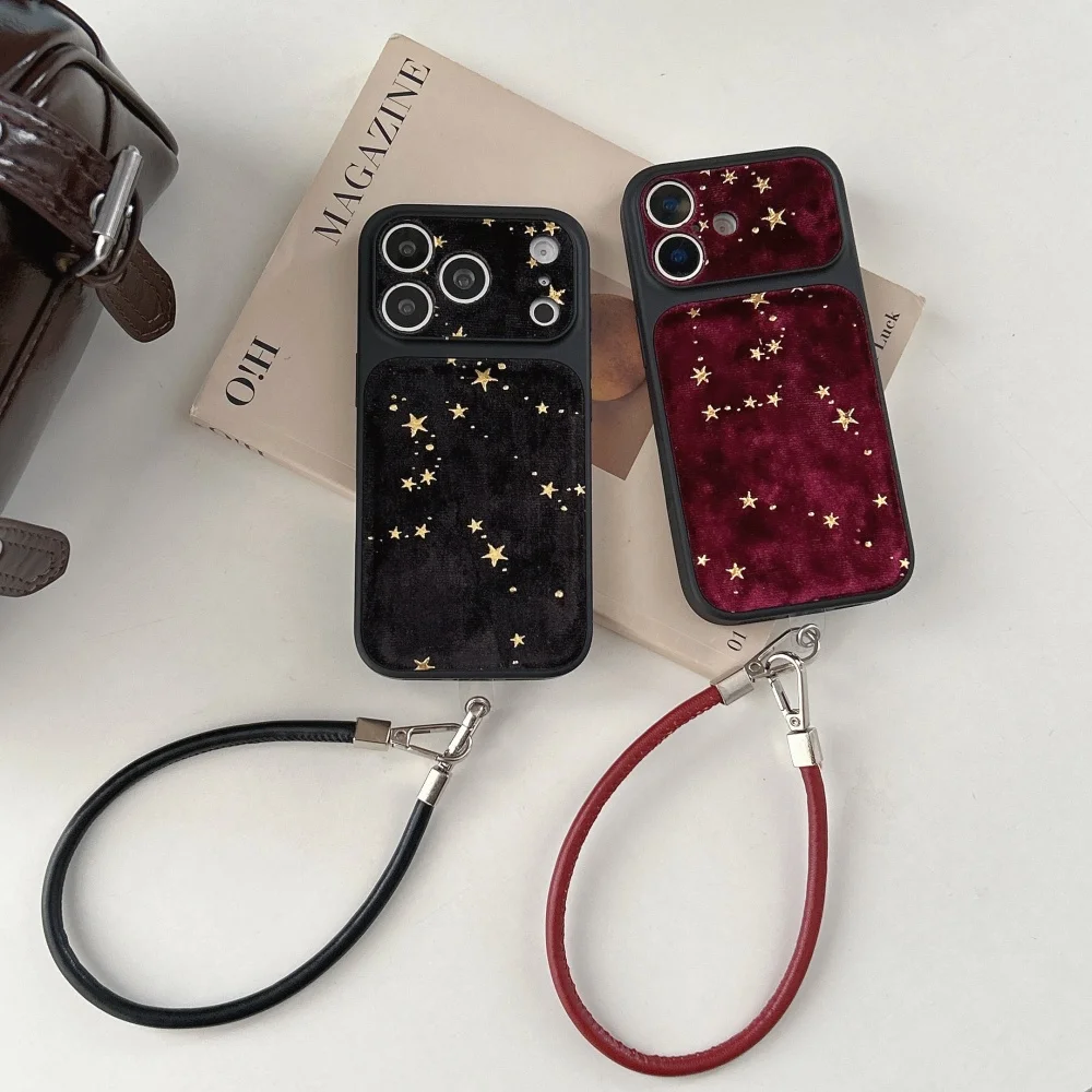 

Fashion cool meteor phone case for iPhone 17 16 ProMax 14 15 Pro fundas Korean INS simple new shockproof cover protective case