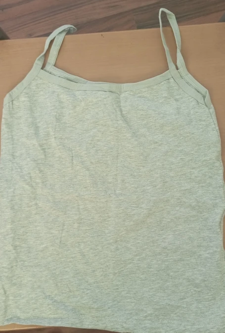 Developing Girls Training Underwear Vest Children Pure Cotton Non Steel Ring Underwear Girls Thin Breathable Casual Tank Top photo review
