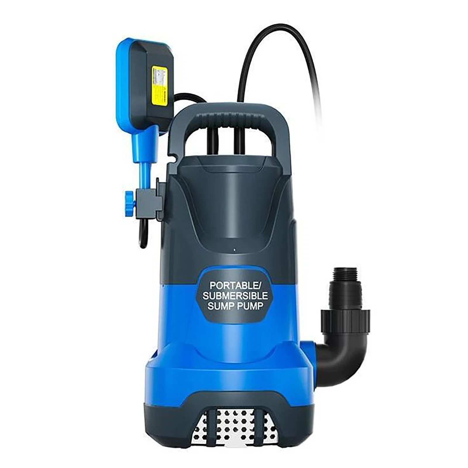 

1HP отстойный насос, Автоматический погружной водяной насос 4500GPH с Поплавковым переключателем, портативная бытовая техника с адаптерами