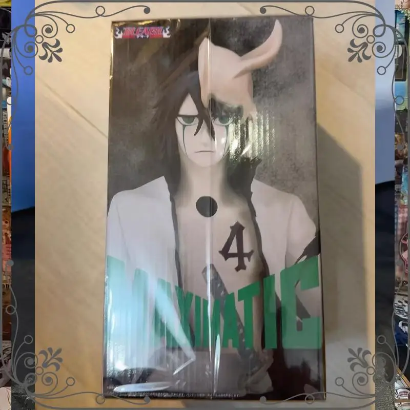 

Genuine Original Bandai Banpresto Bleach Maximatic Ulquiorra Cifer In Stock Anime Figure Model Collector Figurine Toys Gift