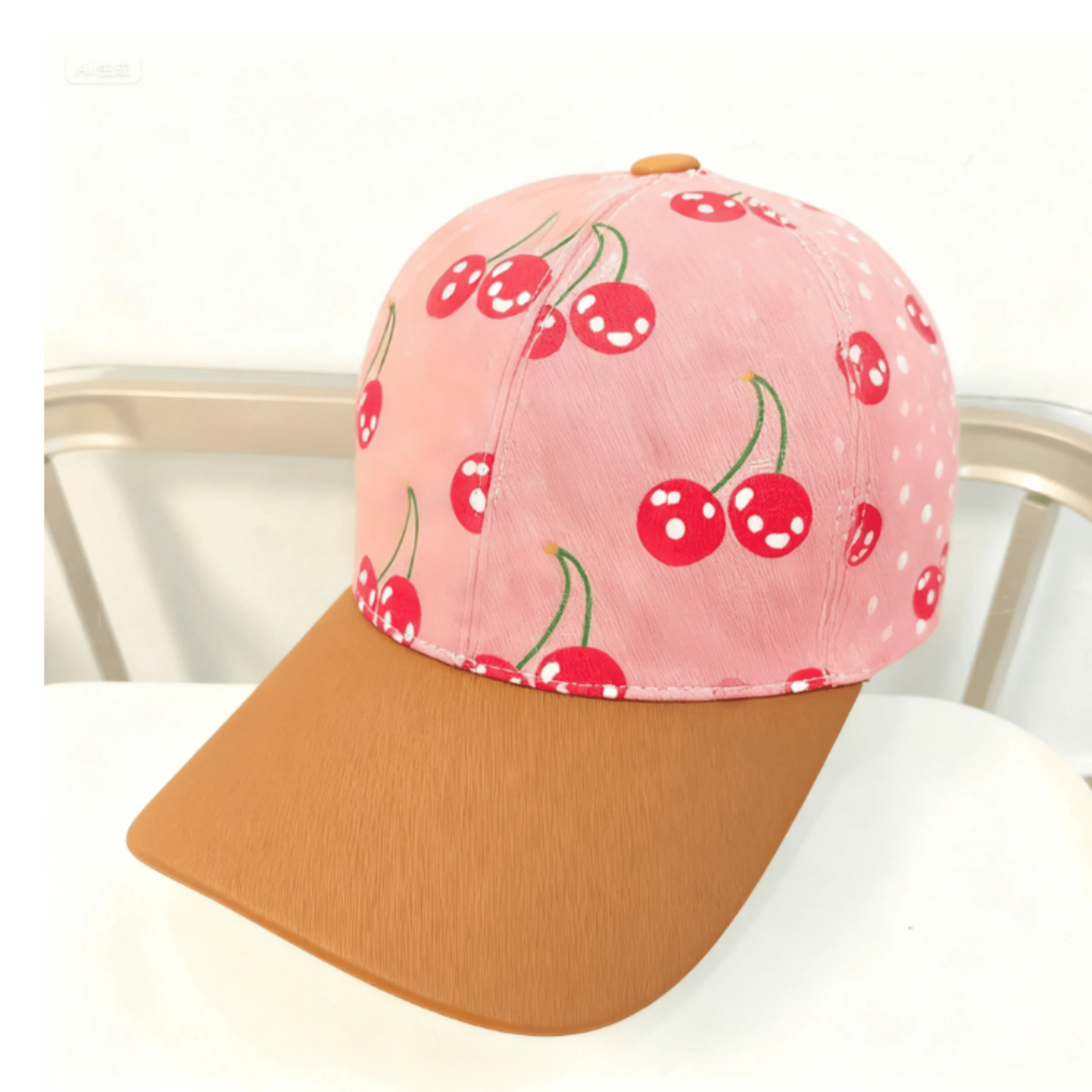 

New Women's Flat Cap Cherry Cowboy Series Color Block Fashion High Quality 2025 Female Hat XUANY011-050
