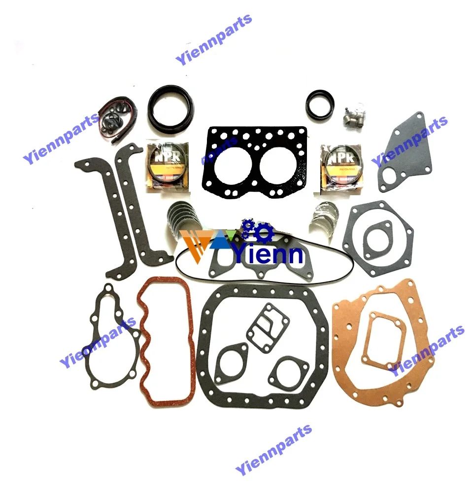 For ISUZU 2AB1 Re-ring Kit Fit  Excavator TAKEUCHI TB28 ISEKI Tractor TS2000 TS2200 TS2202 Engine Repair Parts