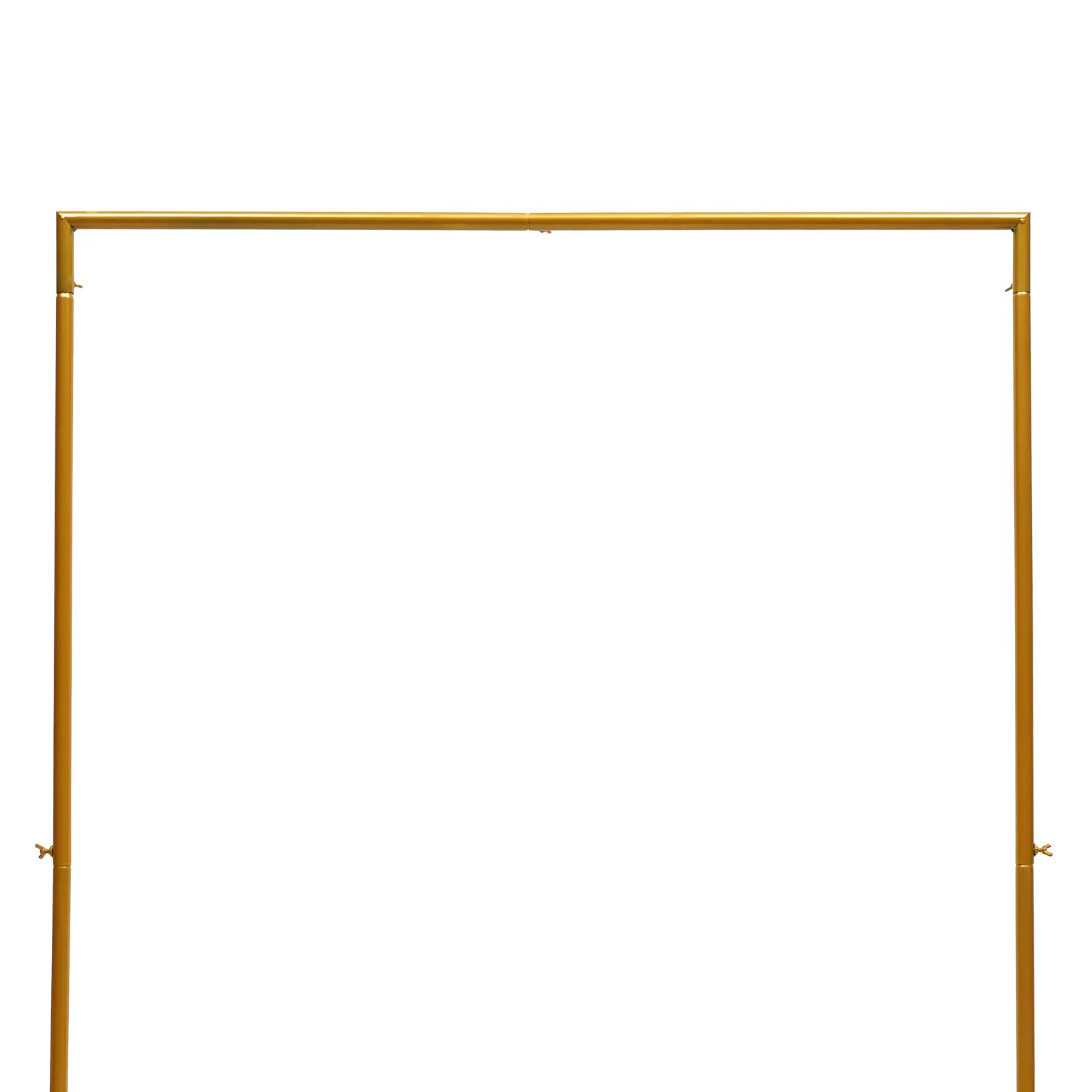 حامل خلفية معدني على شكل قوس الزفاف، حامل زهور بالون لتزيين حديقة الزفاف، ذهبي لحفلات الزفاف، وحفلات أعياد الميلاد #3