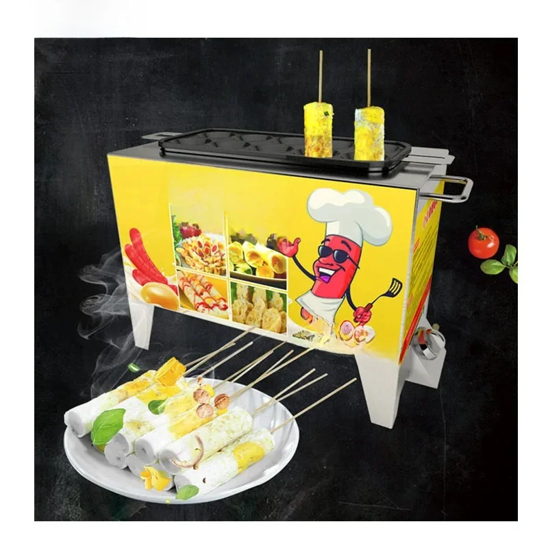 10 holes Commercial baked Egg Sausage Maker Hot dogs Baking Machine Omelet Breakfast Eggs Roll Maker Omelette Master 220V