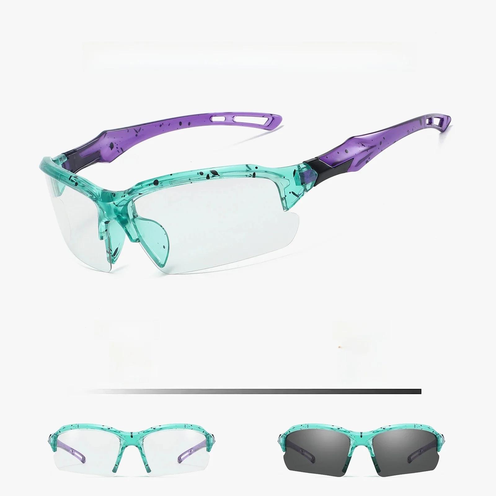 AliExpress Lightweight Sport Photochromic Sunglasses Men Women UV400 Baseball Sun Glasses Cycling Eyewear Mtb Goggles Outdoor Eyeglasses