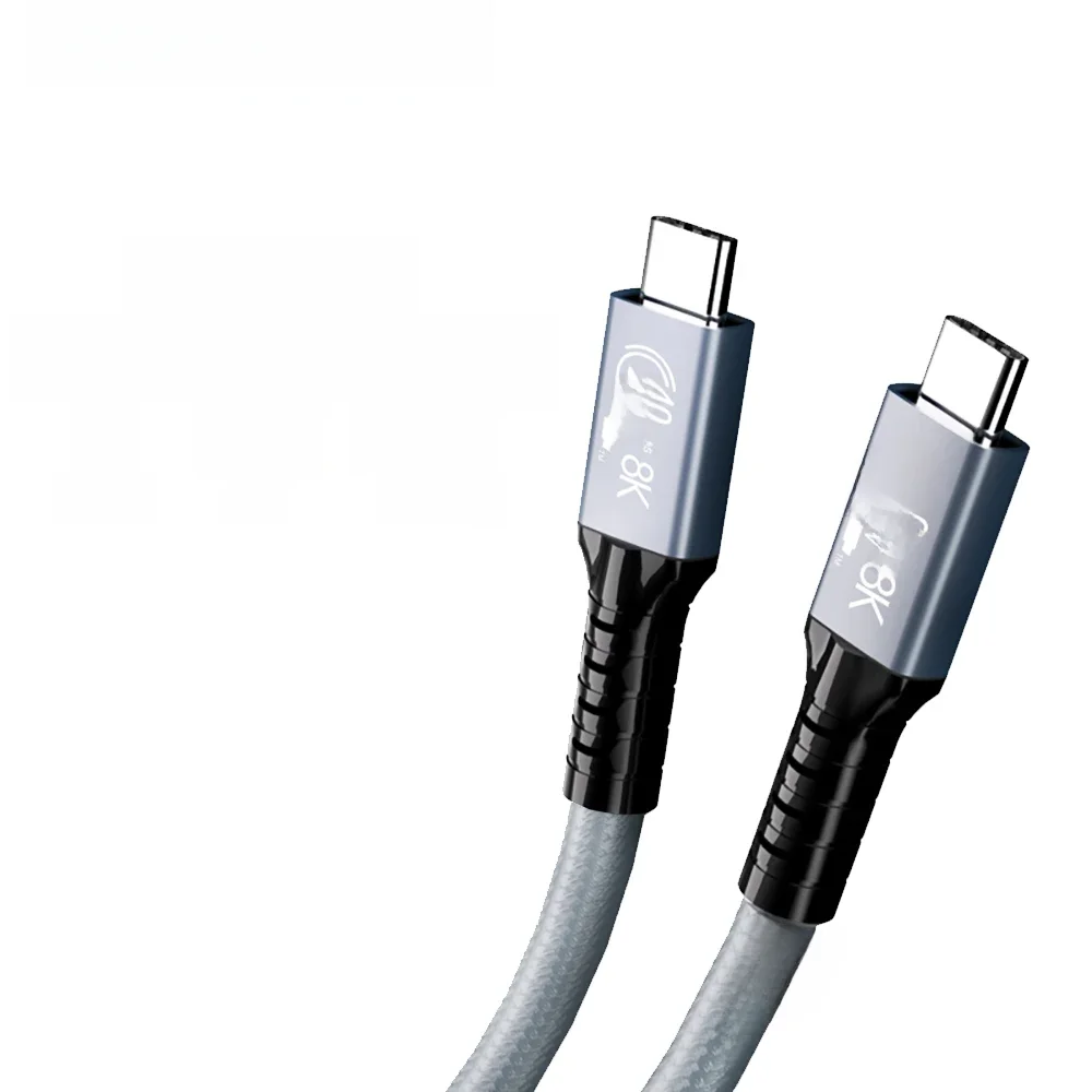Kabel USB4 UGOURD 40Gbps 240W Thunderbolt 4 Type C Kabel do szybkiego ładowania Thunderbolt3 USB C do C Kabel do transferu danych USB C do C do EGPU — zdjęcie produktu 7