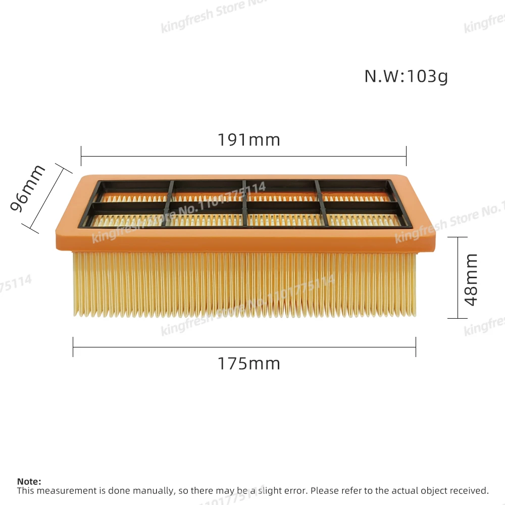 Fit For Karcher AD 2, Karcher AD 3 Premium, AD 4 Premium, Advertising 3000, 3200 AD, 6.415-953.0 Vacuum Parts Filter Accessories