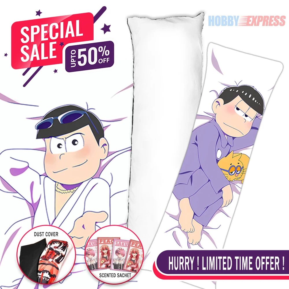 

Hobby Express Anime Dakimakura Japanese Otaku Waifu Life Size Hugging Body Pillow Cover Osomatsu-kun 123002