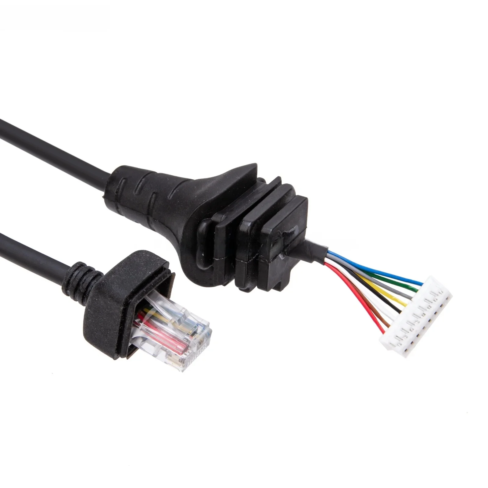 YiNiTone w celu uzyskania 8Pin HM-152/HM-154 kabel mikrofonowy dla ICOM IC-2820H IC2825E IC2200 IC3600 ręczny Ridao kabel głośnikowy — zdjęcie 2