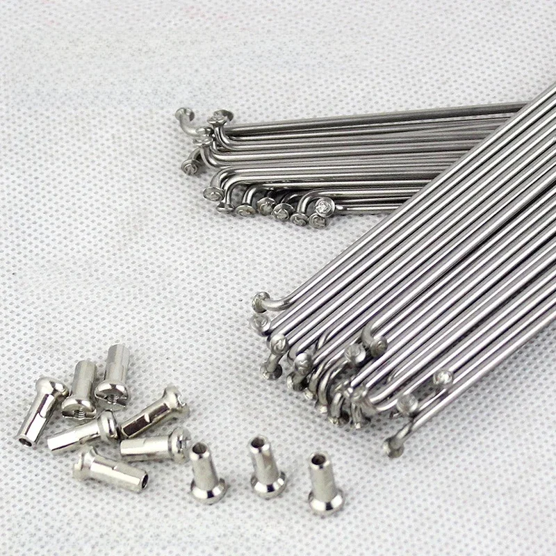 AliExpress NONE 36pcs Bicycle Stainless Steel Spokes High Strength 14G 2mm MTB/Road Bike Spokes141mm-300mm Stainless spokes