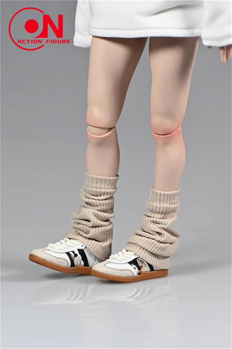 Scaldamuscoli lavorati a maglia femminili in scala 1/6 Calzini larghi Copri vestiti Accessori Modello adatto 12 '' Soldato Action Figure Body Dolls