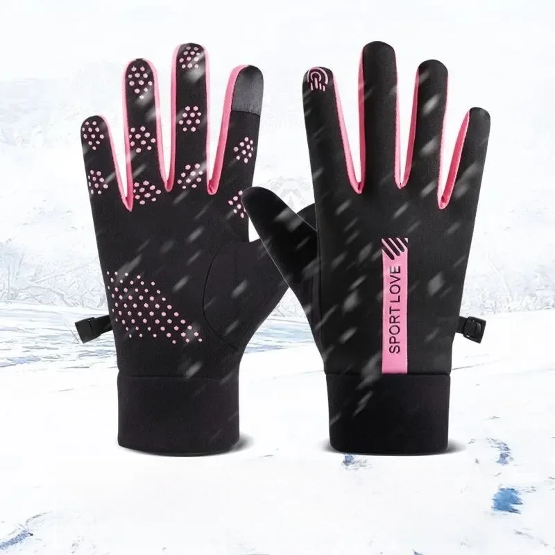 AliExpress ZOCI Winter Gloves Women Cycling Bike Thermal Fleece Cold Resistance Wind Waterproof Bicycle Warm Outdoor