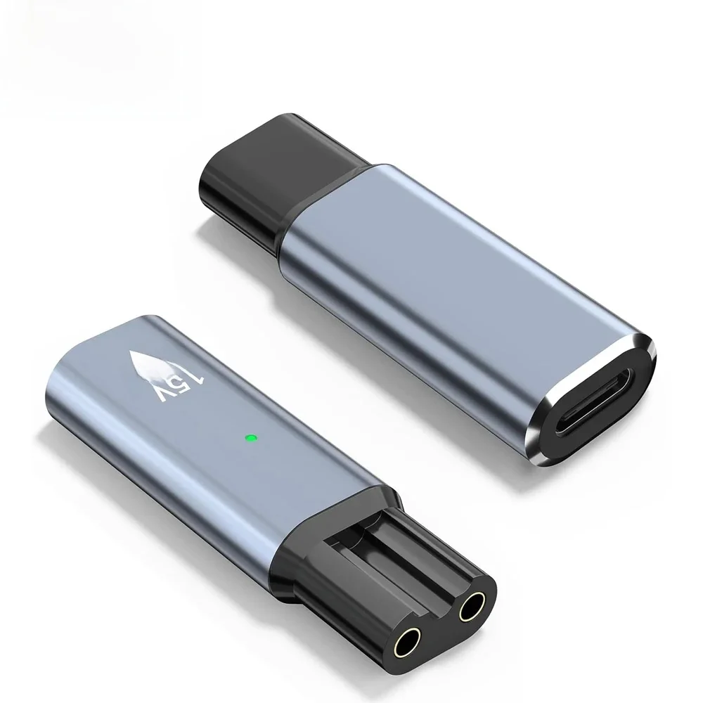 LISI 15V HQ8505 type-c adaptateur de rasoir convertisseur de charge pour Philips Norelco One Blade Pro QP6510 QP6520 QP6530 tondeuse à barbe