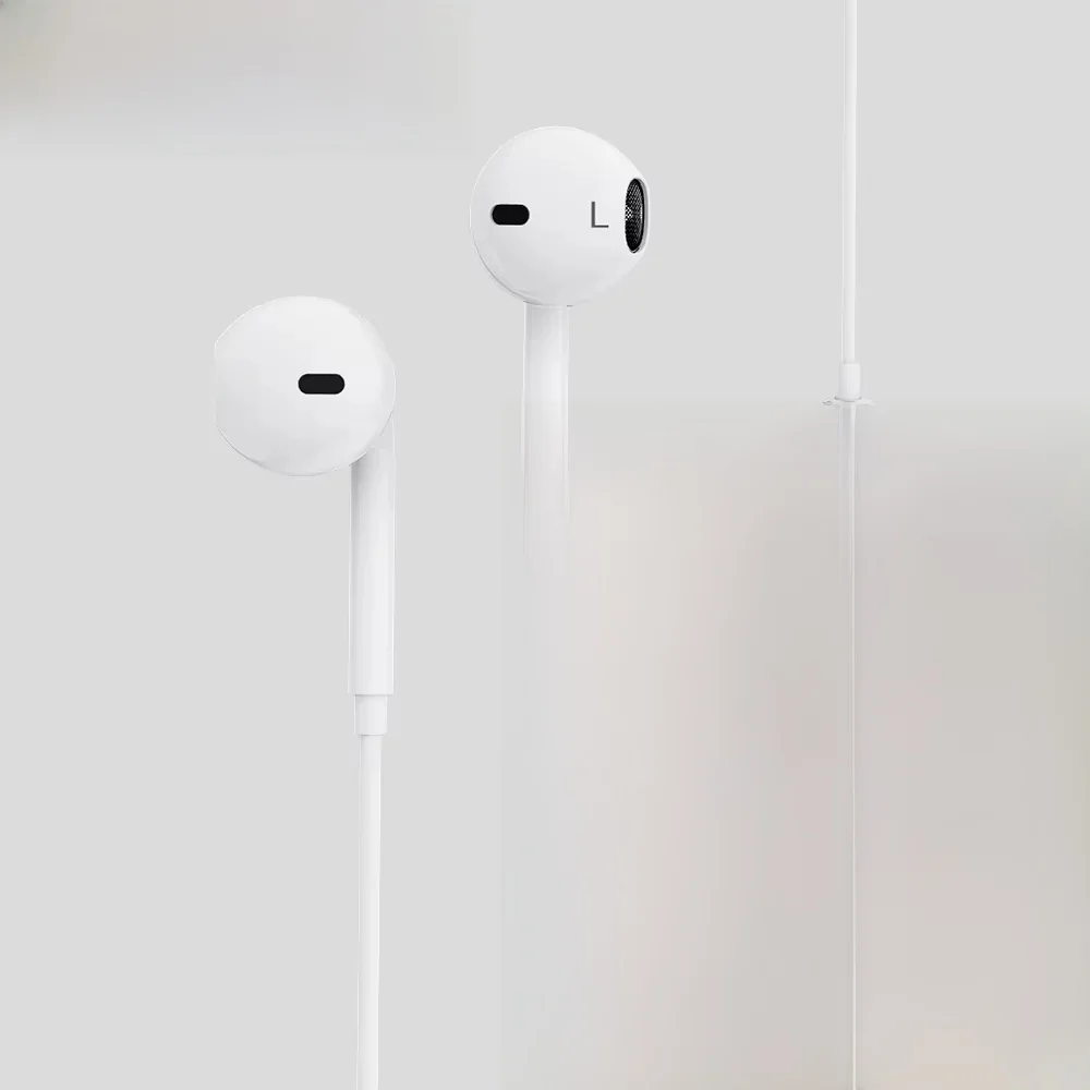 Essager-Écouteurs intra-auriculaires filaires avec microphone, écouteurs stéréo, écouteurs de sport, contrôle en ligne pour le matin, 3.5mm 3