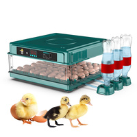 9/15/30/48 Fully Automatic Egg Incubator for Home Automatic Egg Turning  Temperature Control Self Watering for Chickens Ducks