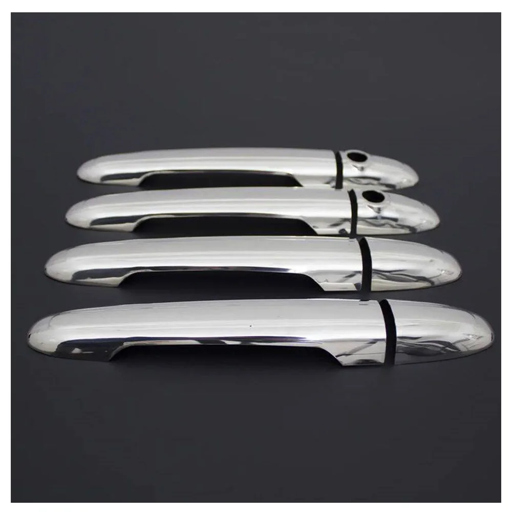 For Mercedes Sprinter W906 Chrome Door Handle 4 Doors 8 Pcs. Double Hole. Between 2006-2018 Model. Stainless Steel. A + Quality