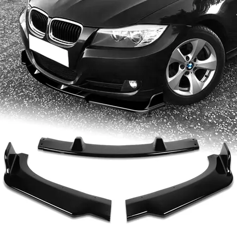 For 2009 2010 2011 BMW E90 328i 335d 335i 4DR/Sedan 3-Series Front Bumper Spoiler Lip Body Kit