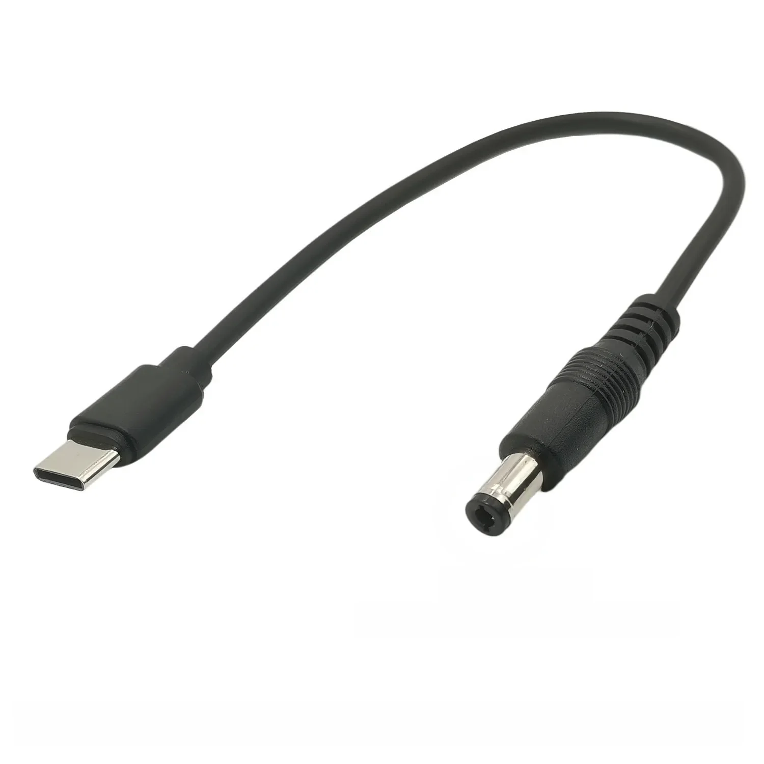 22AWG Zasilacz typu C USB męski na DC 5,5x2,1 mm złącze żeńskie Zasilacz USB C 5V złącze — zdjęcie 2