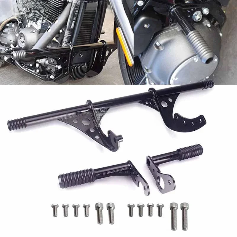 Kołki zderzaka pasażera do Harley Softail Low Rider FXLR S 114 117 FXLRS ST 117 FXLRST 2018-2023 — zdjęcie 2