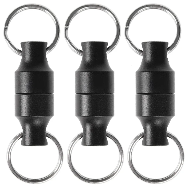 3 sztuk/partia Lixada klip wędkarski uchwyt magnetyczny do zwalniania sieci Keeper klips magnetyczny podbierak uchwyt złącza wędkarski klips magnetyczny — zdjęcie 2
