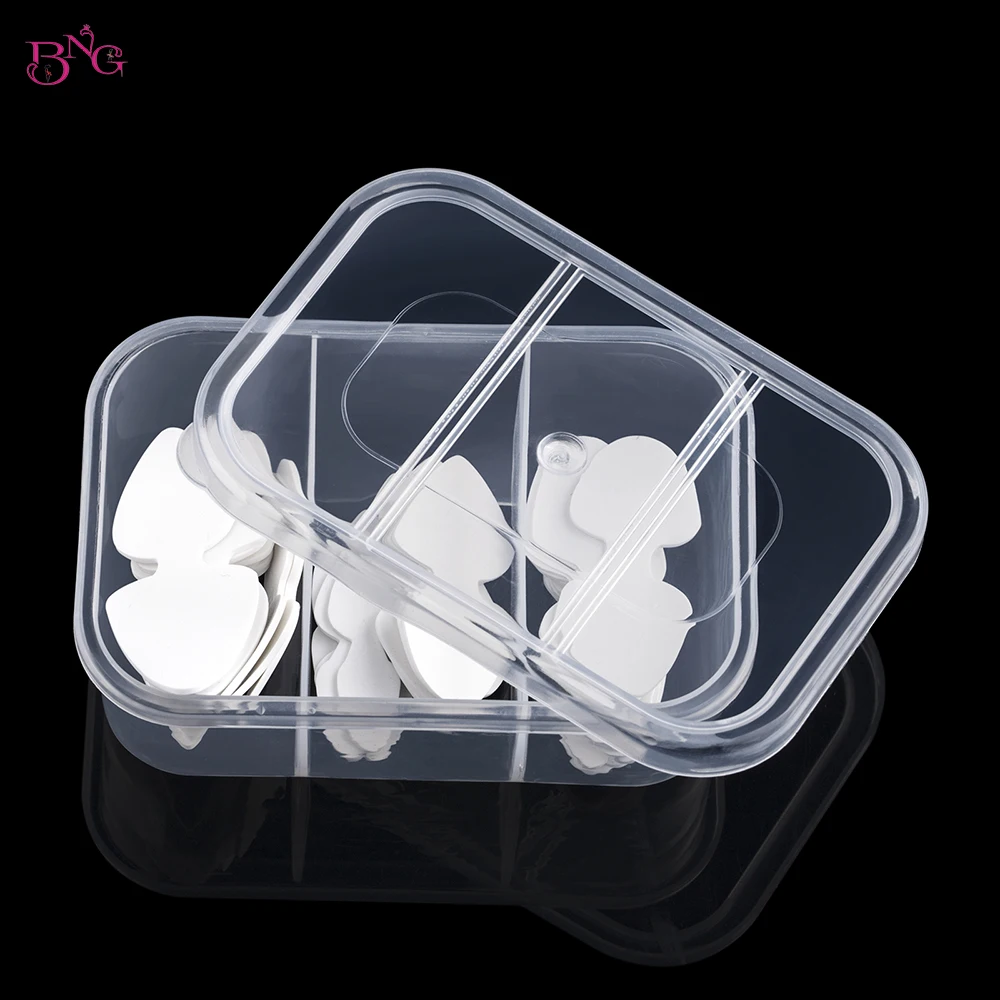 36pcs Quick Building Silicone French Manicure Stickers for Gel Extensions Nail Molds Dual Nail Forms Double-sided Reusable