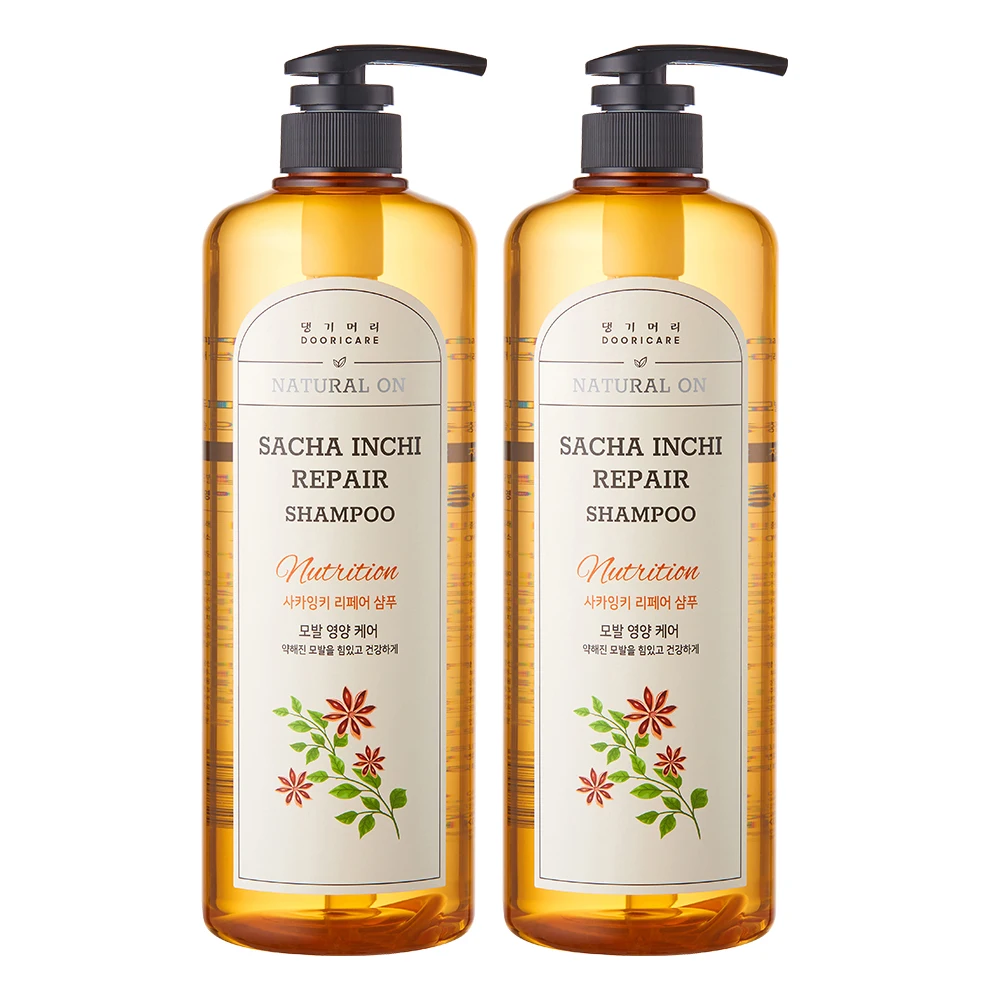 Daenggi Hair Herbal Saka Inky-ri Fair Shampoo 1000ml 2 pcs/Soothe sensitive scalp