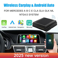 Wireless Carplay Suitable For Mercedes Benz A B C E CLA GLA GLK ML Sprinter NTG4.5 Becker Module Android Auto Navigation