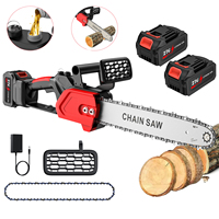 12-Inch Brushless Electric Chain Saw 3500W 20000RPM Cordless Handheld Home Chainsaw Graden Pruning Tools For Makita 21V Battery