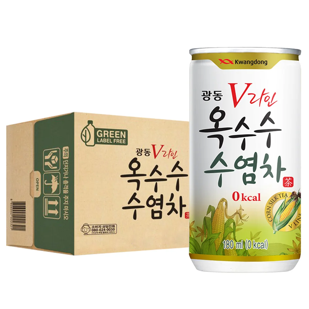 Kwangdong Corn silk tea 180ml x 30 cans (consumption-due 2025-05-22)