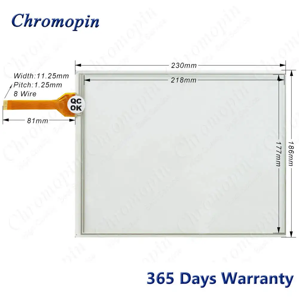 Touch Screen Painel Digitalizador De Vidro para TOSHIBA INJECTVISOR V21, máquina De Moldagem Por Injeção, filme De Membrana, teclado Do Interruptor Da Folha