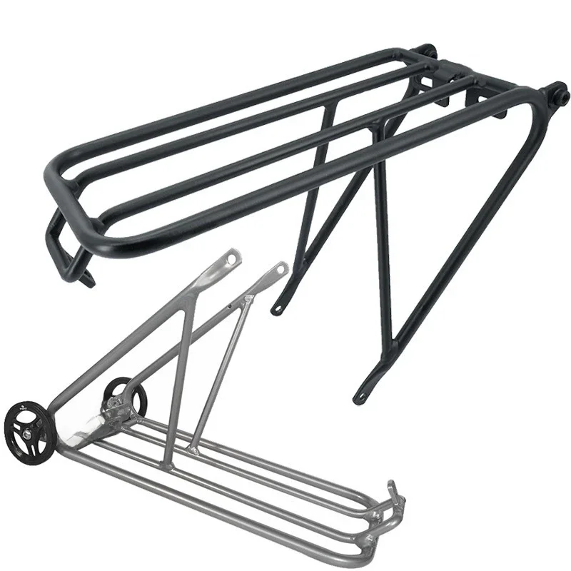 AliExpress For Brompton Folding Bike Standard Rack For 3Sixty Brompton Standard Rear Rack Bicycle Shelf